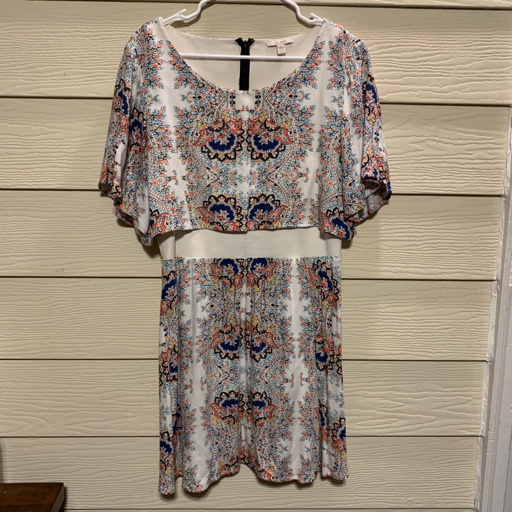 Ella Moss multi colored dress, large